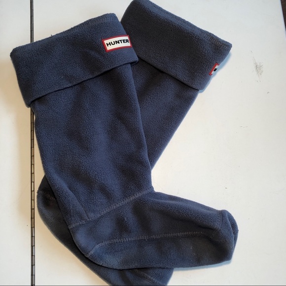 Hunter Boot Socks Dark Grey Fit Size 5-7 - Picture 2 of 5